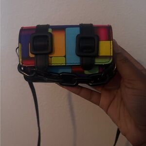 Colorful Geometric Women's Bag